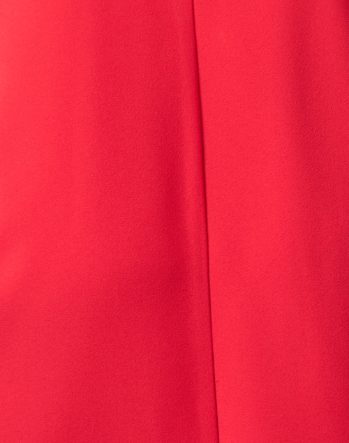 Fabric image - Tara Jarmon - Ruffa Red Keyhole Dress