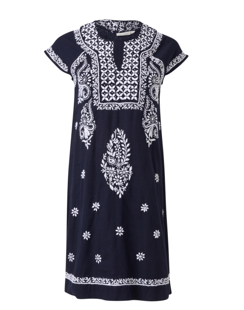 Product image - Roller Rabbit - Faith Navy Embroidered Cotton Dress