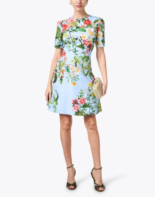 Look image - St. Piece - Sofia Blue Floral Print Cotton Dress