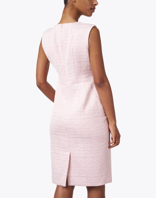 Back image - Paule Ka - Pink Tweed Dress