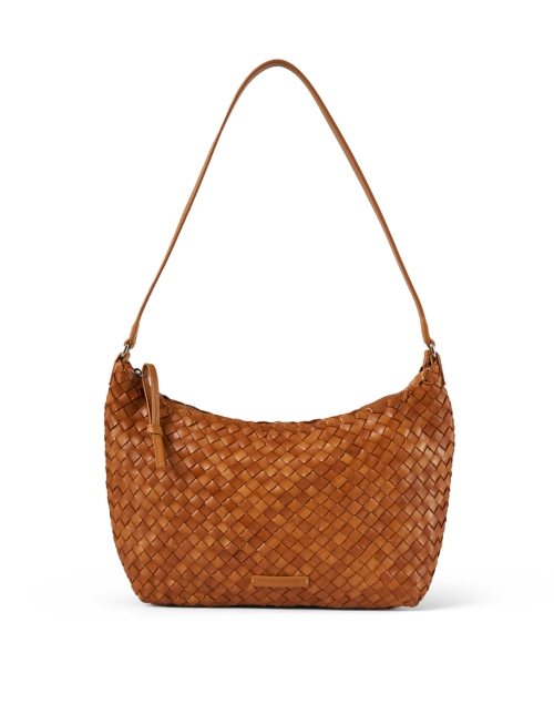 Product image - Loeffler Randall - Etta Brown Woven Leather Shoulder Bag