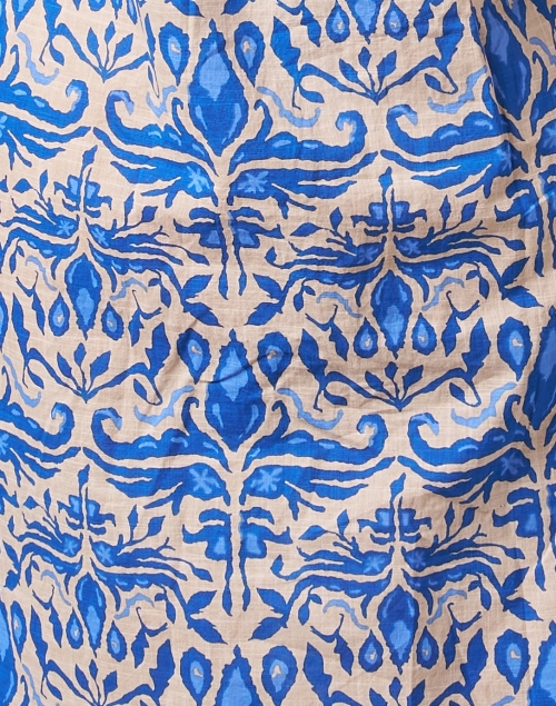 Fabric image - Lisa Corti - Radha Blue Print Tunic Dress