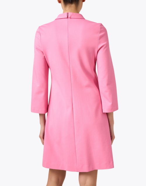 Back image - Jane - Orly Pink Jersey Tunic Dress
