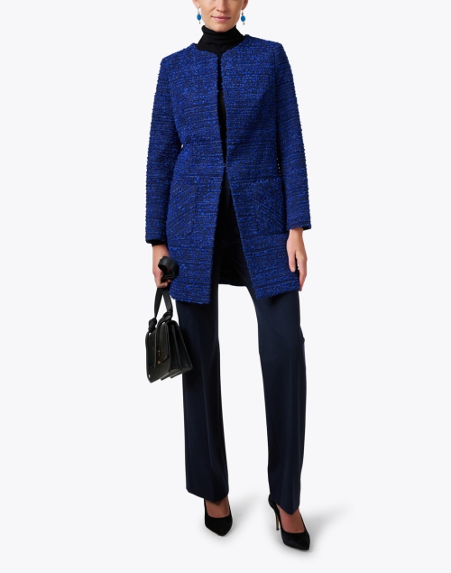Alice Blue Tweed Jacket