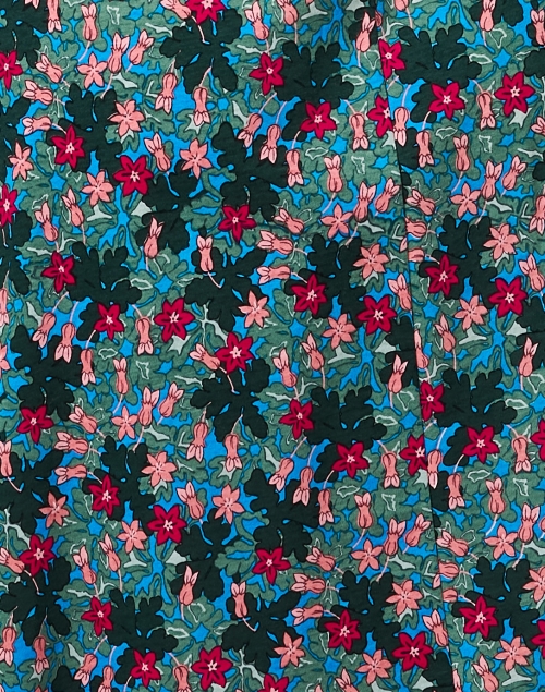 Fabric image - Weekend Max Mara - Vicino Multi Floral Cotton Dress