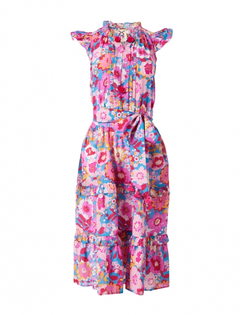 Figue - Pippa Pink Floral Print Dress