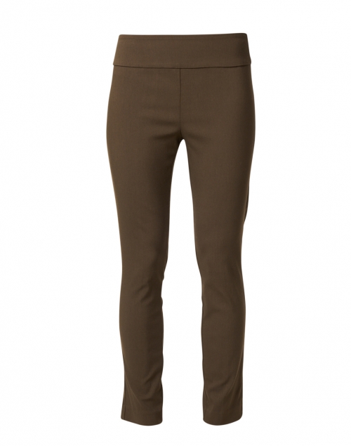 Product image - Elliott Lauren - Olive Control Stretch Pull On Ankle Pant