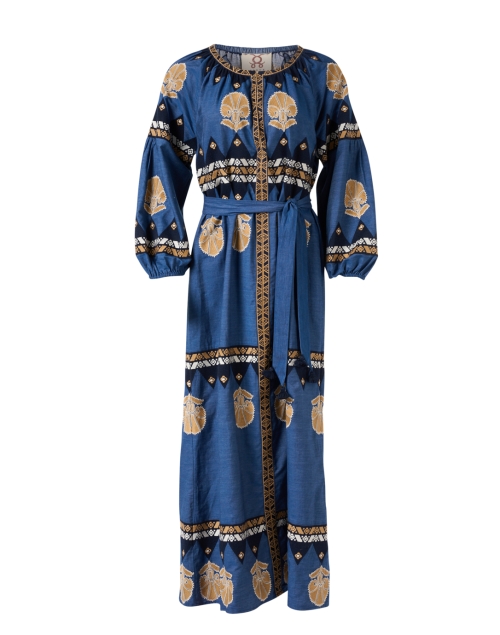 Product image - Figue - Tula Chambray Blue Print Dress