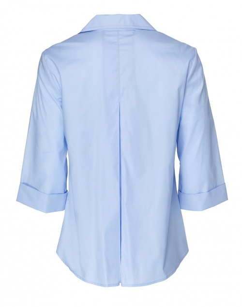 Back image - Finley - Swing Cornflower Blue Poplin Shirt