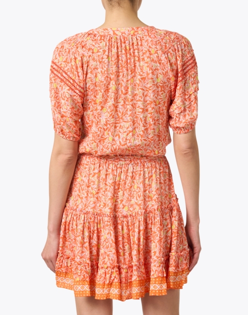 Poupette St Barth - Bona Orange Floral Dress 