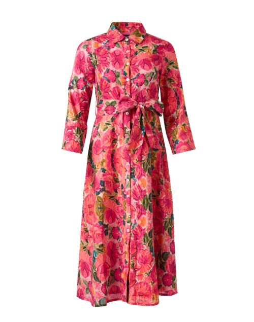 Product image - Ro's Garden - Gladys Pink Floral Print Dress