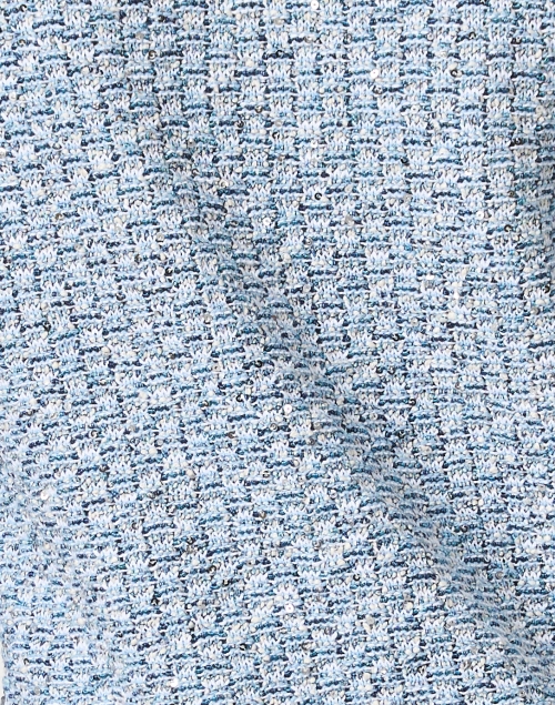 Fabric image - Amina Rubinacci - Onda Blue Jacket