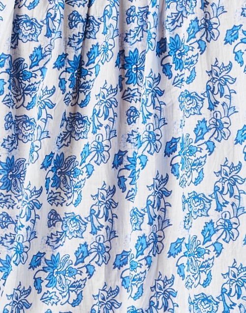 Fabric image - Ro's Garden - Havana Blue Print Cotton Top