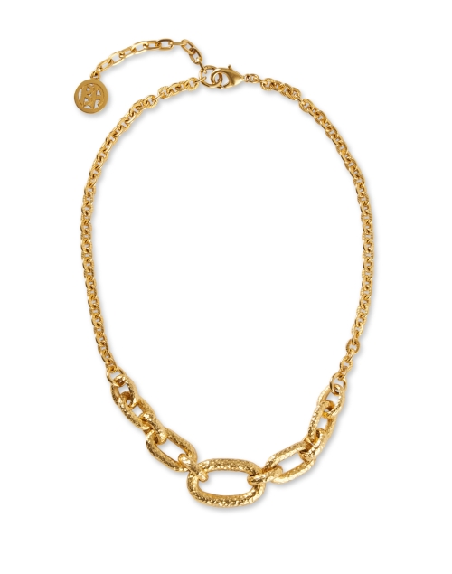 Product image - Ben-Amun - Hammered Gold Link Necklace