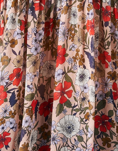 Fabric image - Veronica Beard - Neha Multi Print Blouse