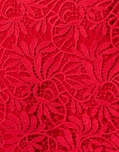 Fabric image - Shoshanna - Taryn Red Lace Dress