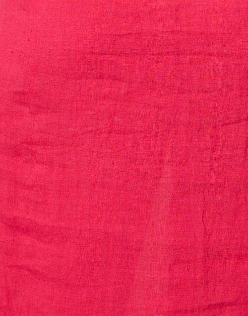 Fabric image - 120% Lino - Red Linen Shirt Dress