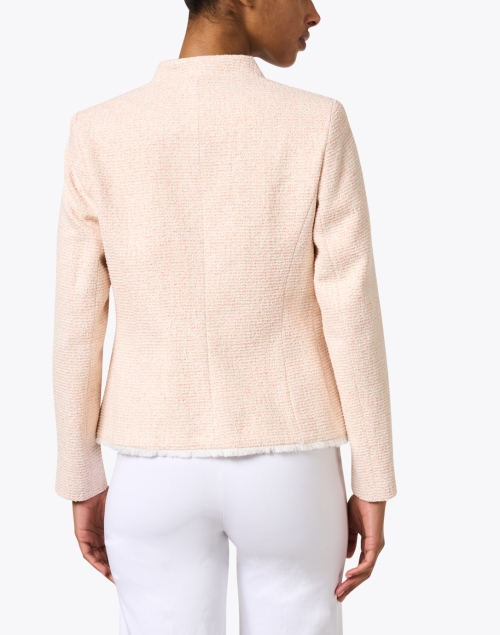 Back image - Helene Berman - Demi Light Pink Tweed Jacket