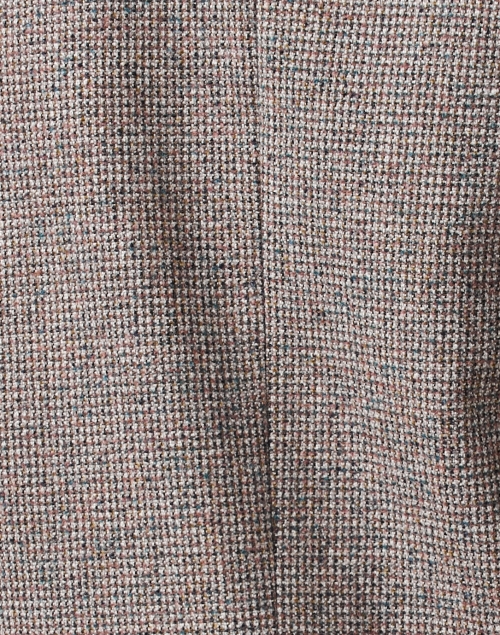 Fabric image - Lafayette 148 New York - Nickel Multi Micro Check Blazer