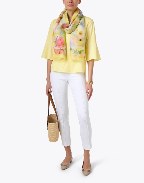 Extra_1 image - Marc Cain - Limoncello Citrus Printed Scarf