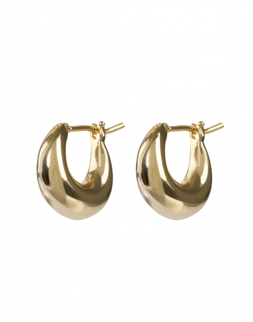 Product image - Loeffler Randall - Adeline Gold Mini Dome Hoop Earrings