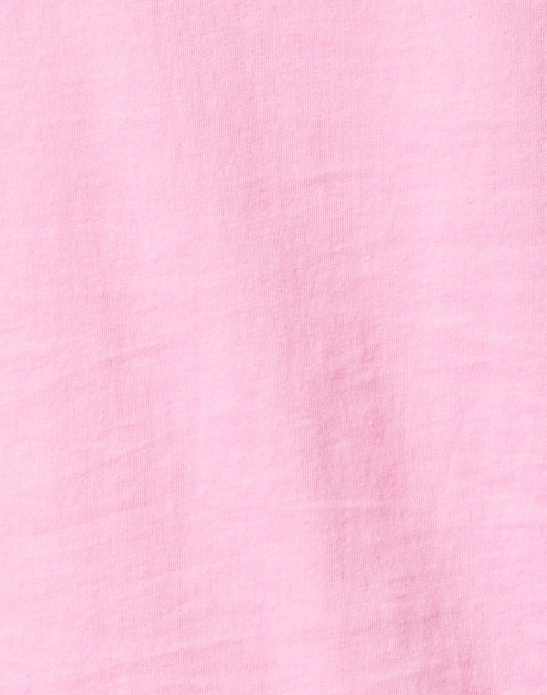Fabric image - Allude - Pink Cotton Polo Top