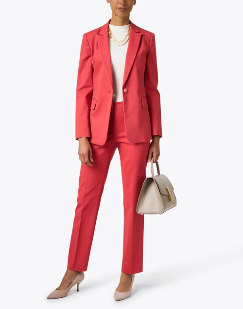 Emporio Armani - Strawberry Pink Cotton Trouser