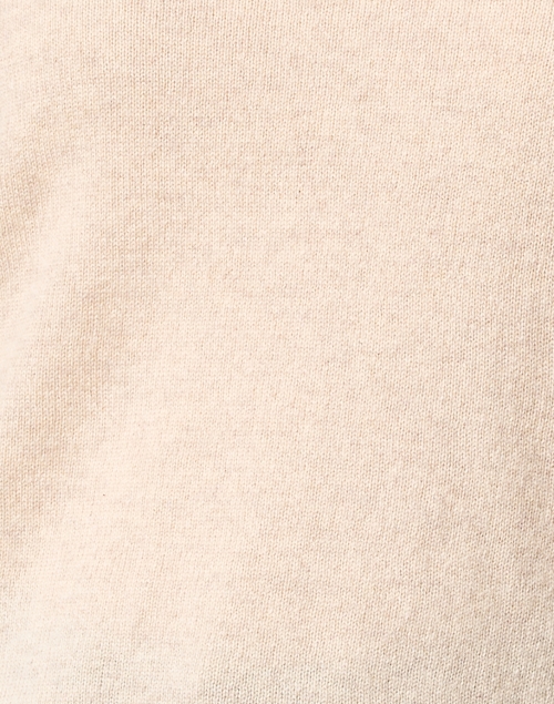 Fabric image - Cortland Park - Beige Cashmere Fringe Sweater