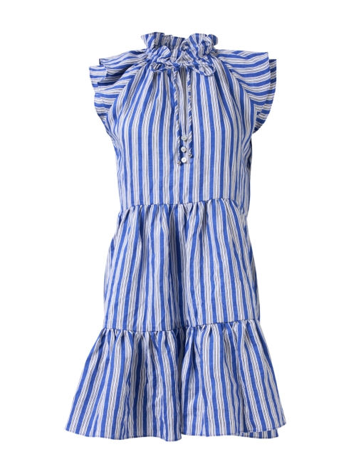 Product image - Veronica Beard - Zee Blue and White Stripe Dress