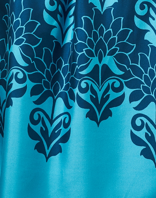 Fabric image - Figue - Rylene Blue Print Silk Dress