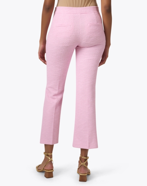 Back image - Cambio - Faith Pink Textured Pant