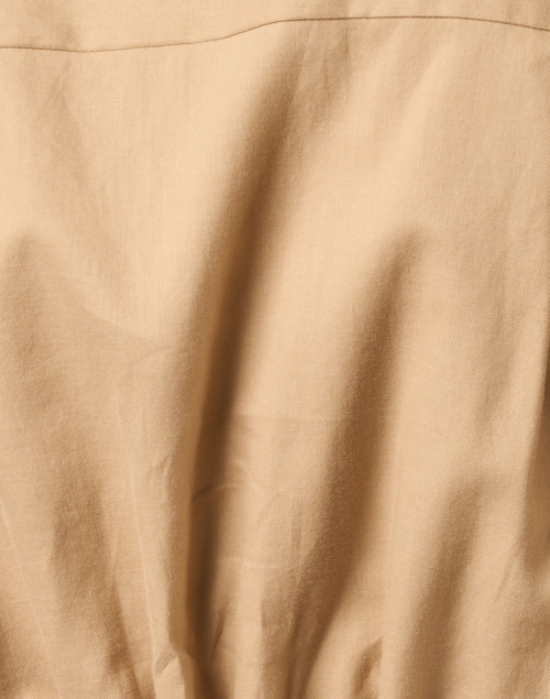 Fabric image - Caliban - Beige Cotton Waist Tie Top