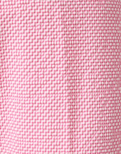 Fabric image - Peace of Cloth - Emma Pink Seersucker Pull On Pant