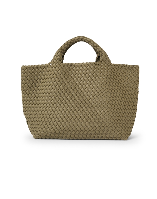 Product image - Naghedi - St. Barths Medium Olive Green Woven Handbag