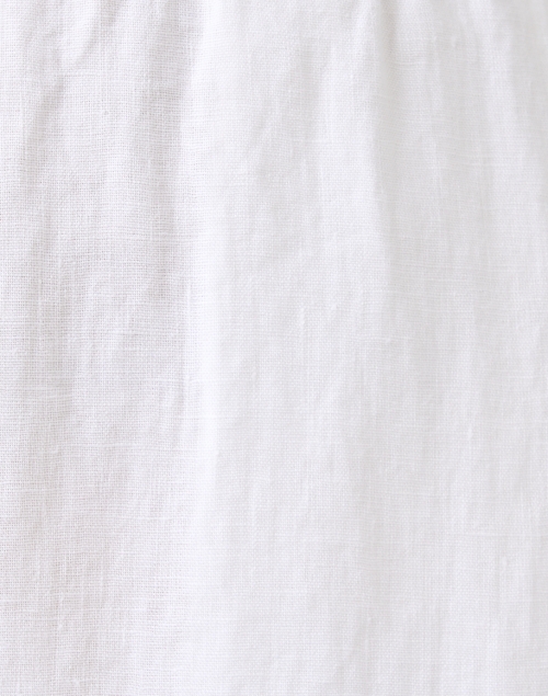 Fabric image - Eileen Fisher - White Linen Wide Leg Pant