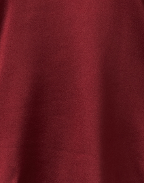 Fabric image - Max Mara Leisure - Moldava Red Silk Blend Top