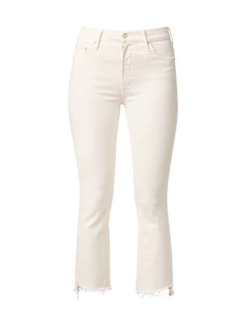 Product image - Mother - The Insider Ivory Crop Step Hem Jean
