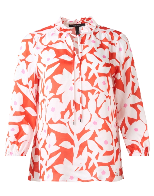 Product image - Marc Cain - Coral Floral Print Blouse