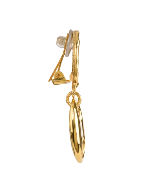 Back image - Sylvia Toledano - Neo Gold Moonstone Drop Earrings