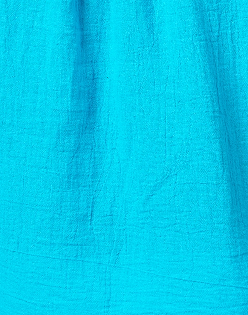 Fabric image - Honorine - Luna Blue Cotton Gauze Top