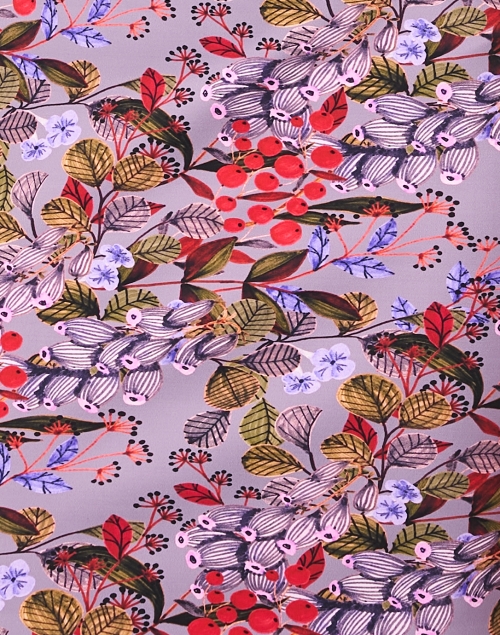 Fabric image - Chiara Boni La Petite Robe - Tuby Purple Print Dress