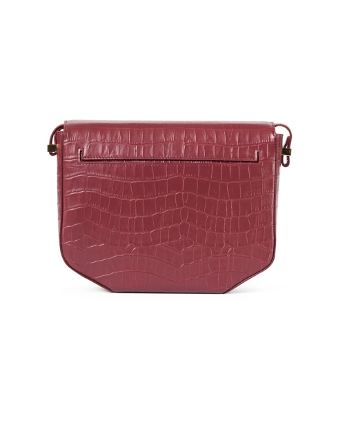Back image - DeMellier - London Burgundy Leather Shoulder Bag