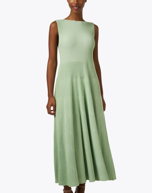 Front image - Emporio Armani - Sunny Green Knit Dress