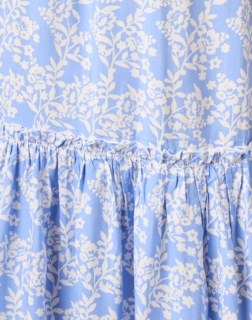 Fabric image - Walker & Wade - Matilda Blue Floral Dress