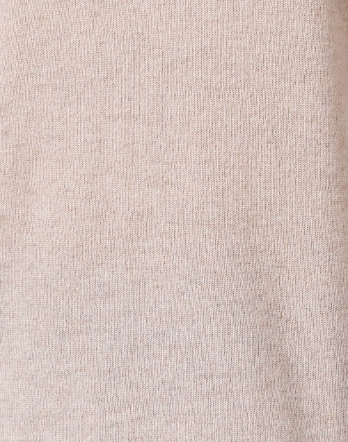 Fabric image - Lisa Todd - Taupe Multi Stripe Cashmere Sweater