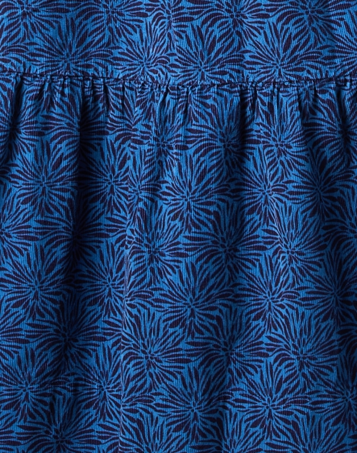 Fabric image - Rosso35 - Blue Print Corduroy Dress