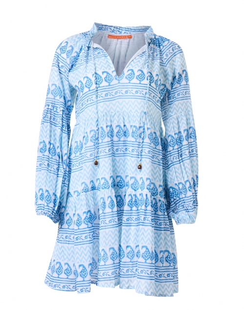 Oliphant - Blue Multi Stripe Cotton Dress