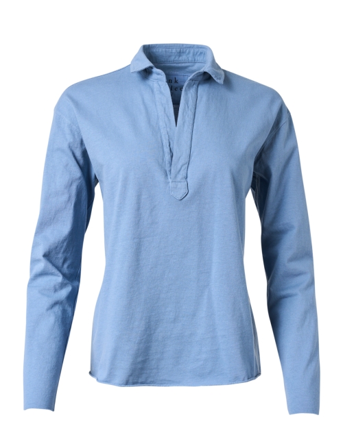 Product image - Frank & Eileen - Blue Popover Henley Top