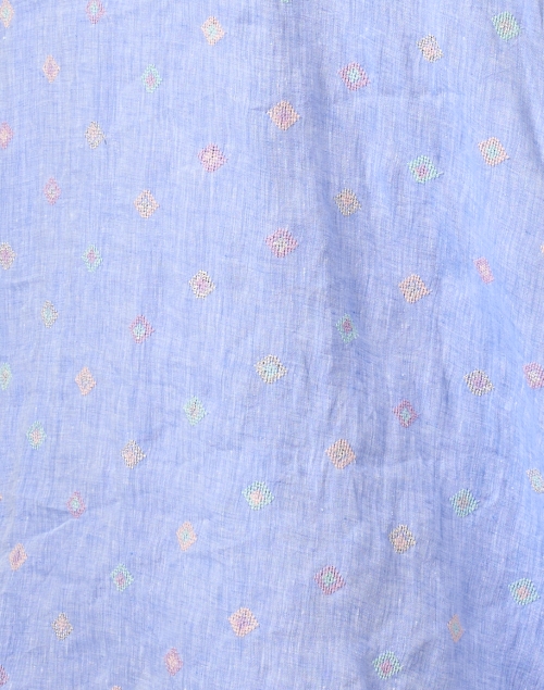 Fabric image - Temptation Positano - Giugno Blue Cotton Dress