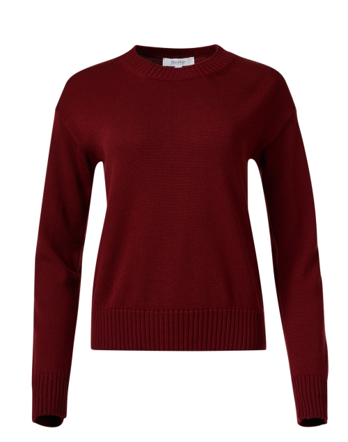 Product image - Max Mara Leisure - Fedra Red Wool Sweater
